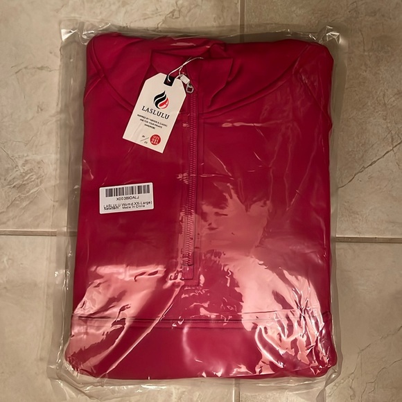 2XL Women’s Fleece Half-Zip Hoodie Pullover - Picture 3 of 3